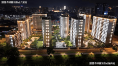 社区入口设想融合现代美学取东方意